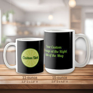 Lime Slice Coffee Mug