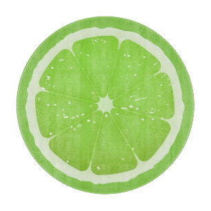 Lime Slice Cutting Board
