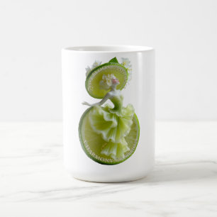 Lime Slice Dancer Art Long Sleeve Coffee Mug