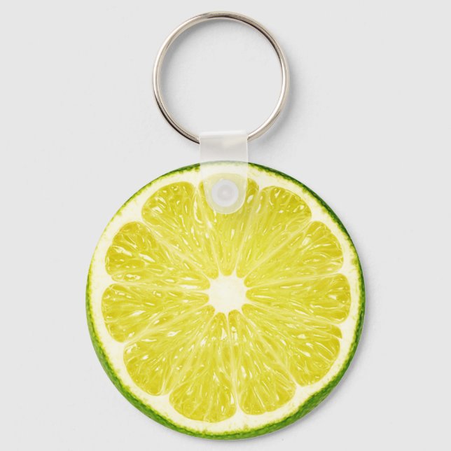 Lime Slice Key Ring (Front)