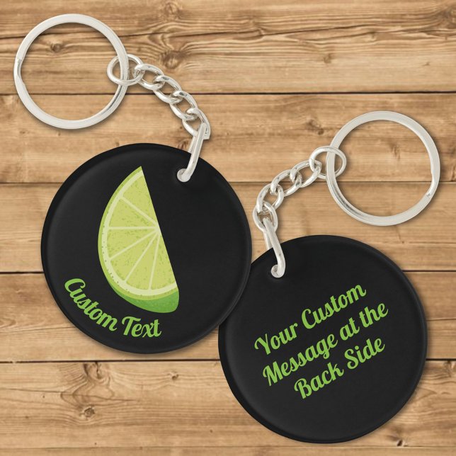 Lime Slice Keychain (Creator Uploaded)
