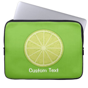 Lime Slice Laptop Sleeve