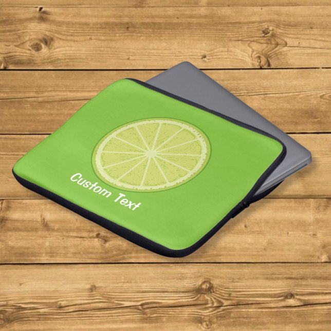 Lime Slice Laptop Sleeve (Creator Uploaded)