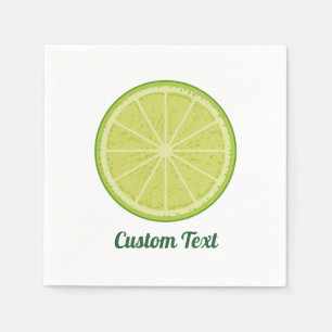 Lime Slice Napkin