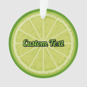 Lime Slice Ornament