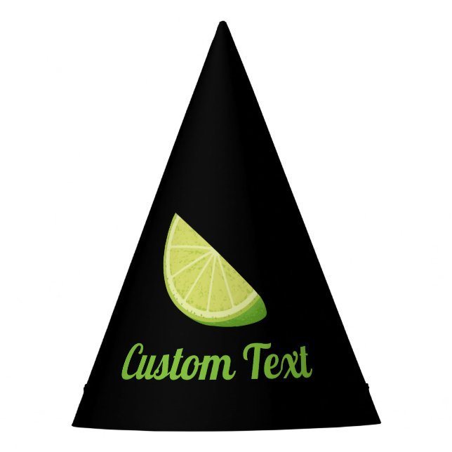 Lime Slice Party Hat (Front)