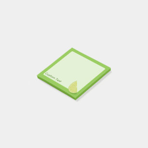Lime Slice Post-it Notes