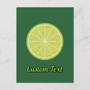 Lime Slice Postcard