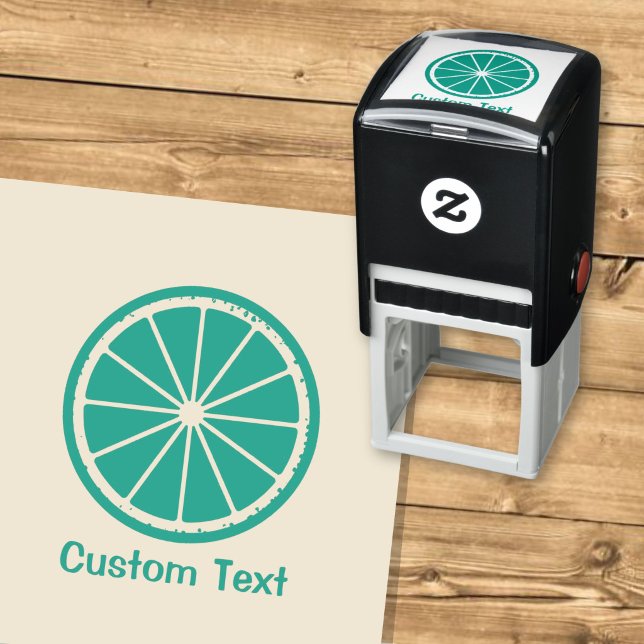 Lime Slice Self-inking Stamp (Creator Uploaded)