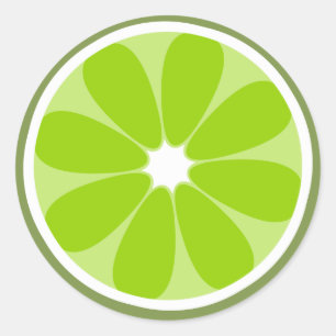 Lime Slice Sticker