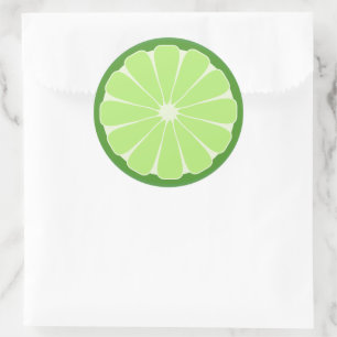 Lime Slice Stickers