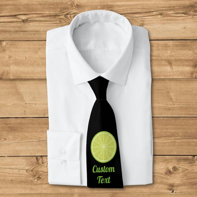 Lime Slice Tie (Creator Uploaded)