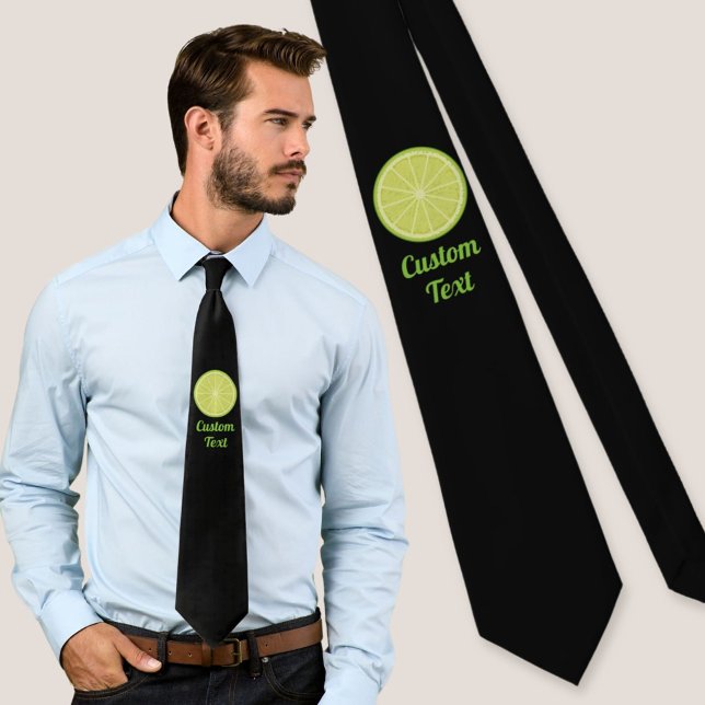 Lime Slice Tie (Creator Uploaded)