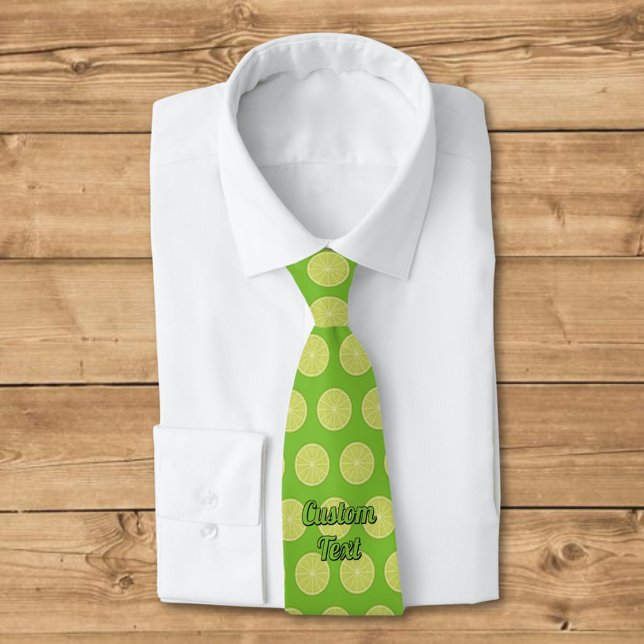 Lime Slice Tie (Creator Uploaded)