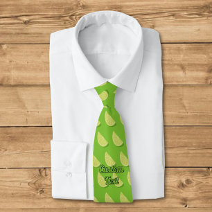 Lime Slice Tie