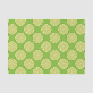 Lime Slice Tissue Paper
