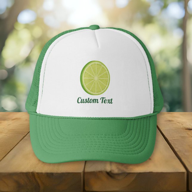 Lime Slice Trucker Hat (Creator Uploaded)