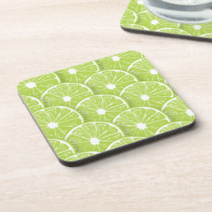 Lime slices coaster