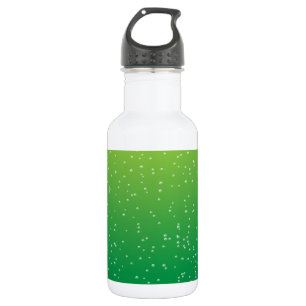 Lime Soda with Tiny Bubbles Background Art 532 Ml Water Bottle