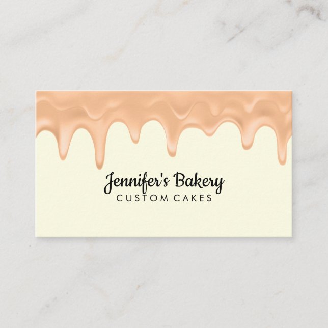 Lime speciality ingredients baking supplies store business card (Front)