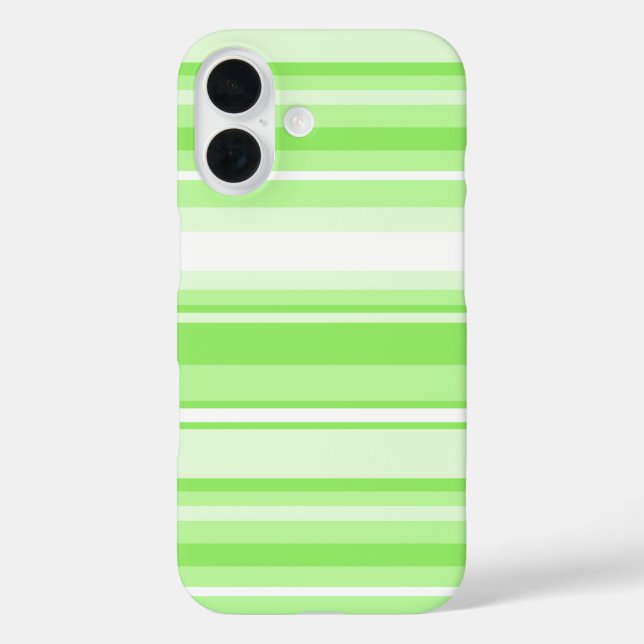 Lime stripes Case-Mate iPhone case (Back)