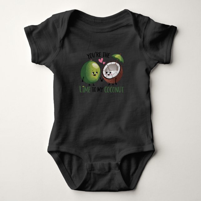 Lime to My Coconut Baby Bodysuit (Front)
