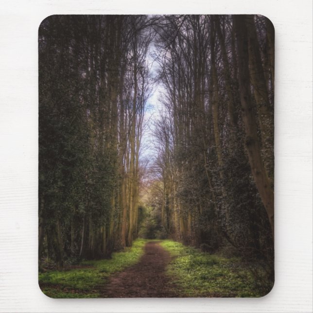 Lime Tree Path Mouse Mat (Front)