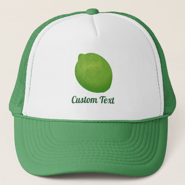 Lime Trucker Hat (Front)