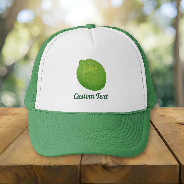 Lime Trucker Hat (Creator Uploaded)