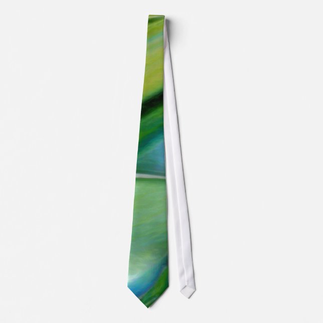 Lime & Turquoise Tie (Front)