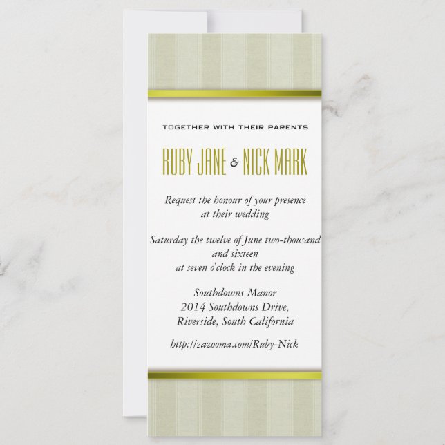 lime-W-StripedLinen invitations (Back)