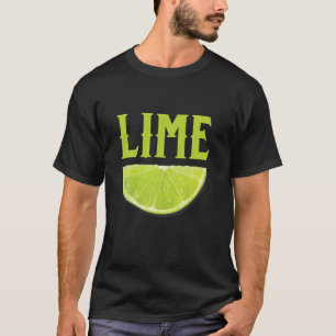 Lime Wedge Halloween Group Matching Costume DIY T-Shirt