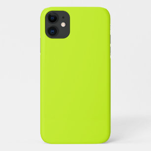 Lime yellow (solid colour) Case-Mate iPhone case