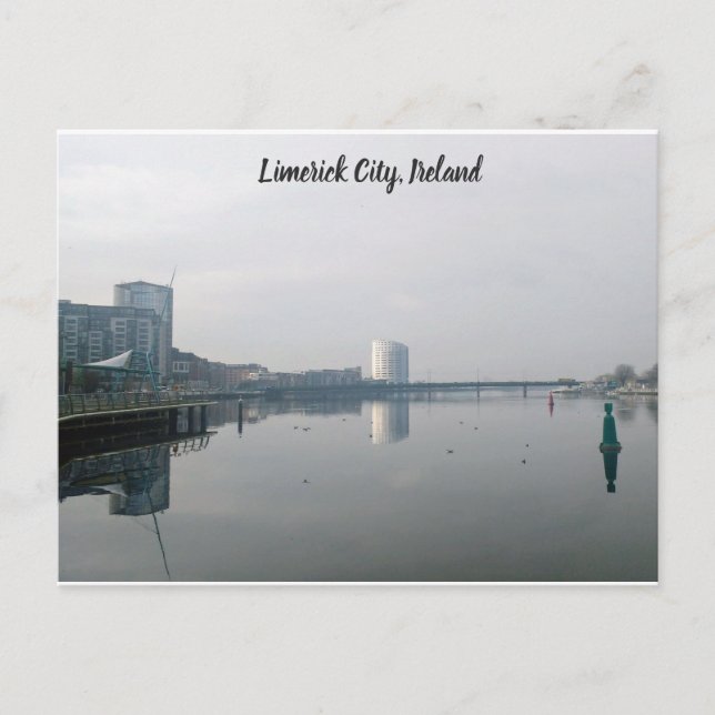 Limerick City, Ireland Postcard (Front)