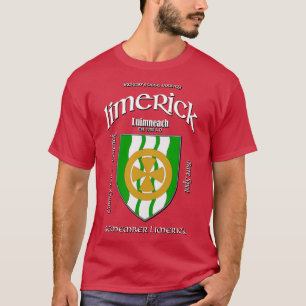 Limerick Ireland Irish Crest Coat of Arms T-Shirt