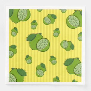 Limes Illustration Napkin