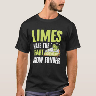 Limes Make the Heart Grow Fonder Key Lime Pie T-Shirt
