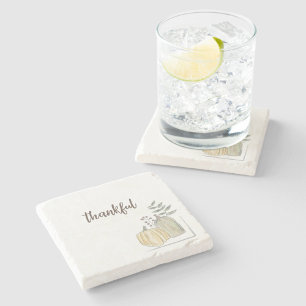 Limestone Coaster Thankful