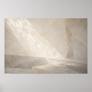 Limestone Glow — Aurema (Landscape) Poster