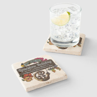 Limestone Holiday Beach Resort Curaçao Stone Coaster