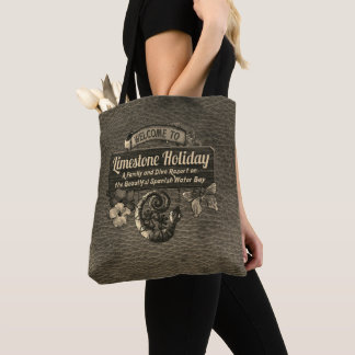 Limestone Holiday Beach Resort Curaçao Tote Bag