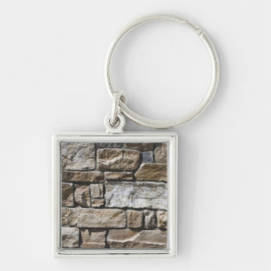 Limestone Rock Wall Key Ring