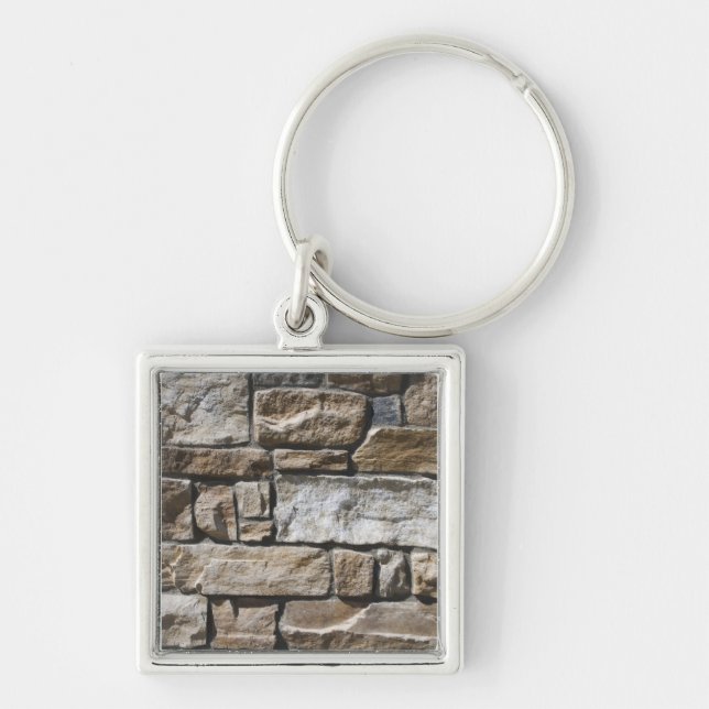 Limestone Rock Wall Key Ring (Front)