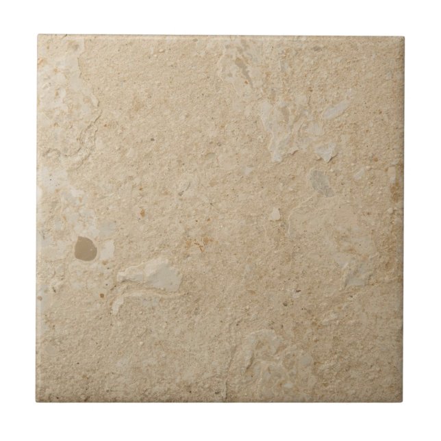 Limestone simple rustic print  tile (Front)