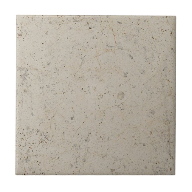 Limestone simple rustic print  tile (Front)