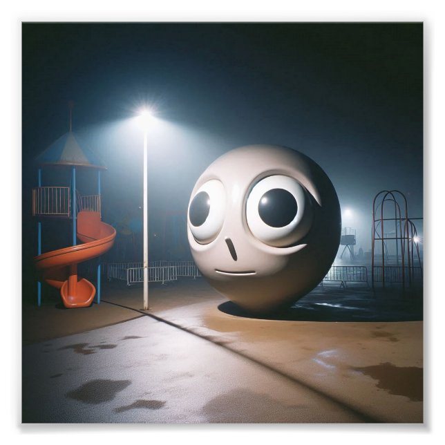 Liminal Space Dreamcore Nostalgia Wall Art (Front)