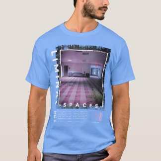 Liminal Spaces Retro 80s 90s Aesthetic Vaporwave f T-Shirt