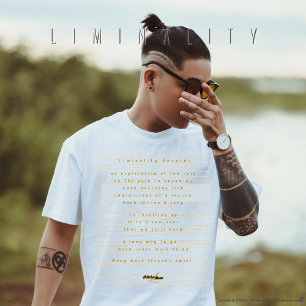 Liminality T-Shirt by Poet Adiela Akoo