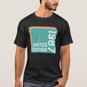 Limit Edition 1987 Birthday T-Shirt