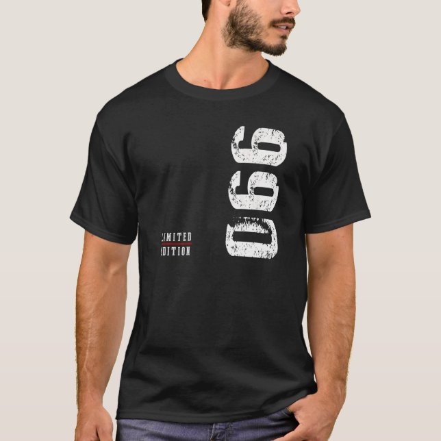 Limited 1990 Edition Birthday Design Premium T-Shirt (Front)